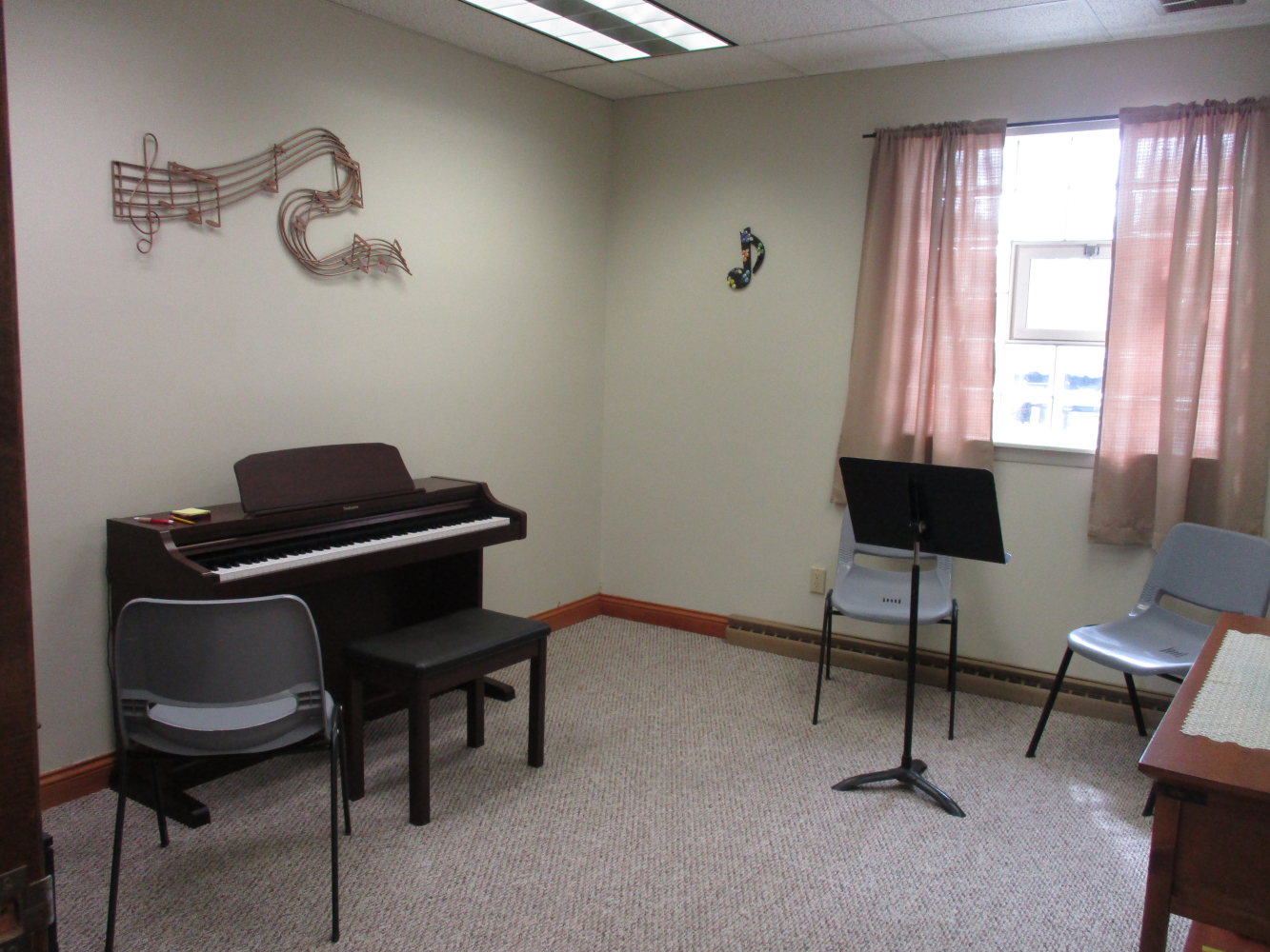 Ann's lesson room
